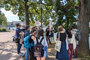 Team building Eucor 2024 à Bâle – SDG Walk Team building Eucor 2024 à Bâle – SDG Walk