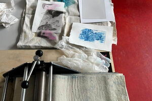 Material für den Kunstworkshop