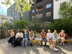 Students visit the Ökoviertel du Danube in Strasbourg