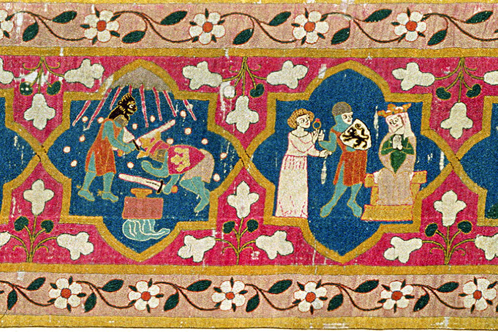 Iwein-Szenen des Maltererteppichs