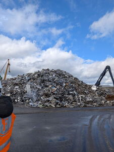 Metal recycling: from scrap to processed raw materials
