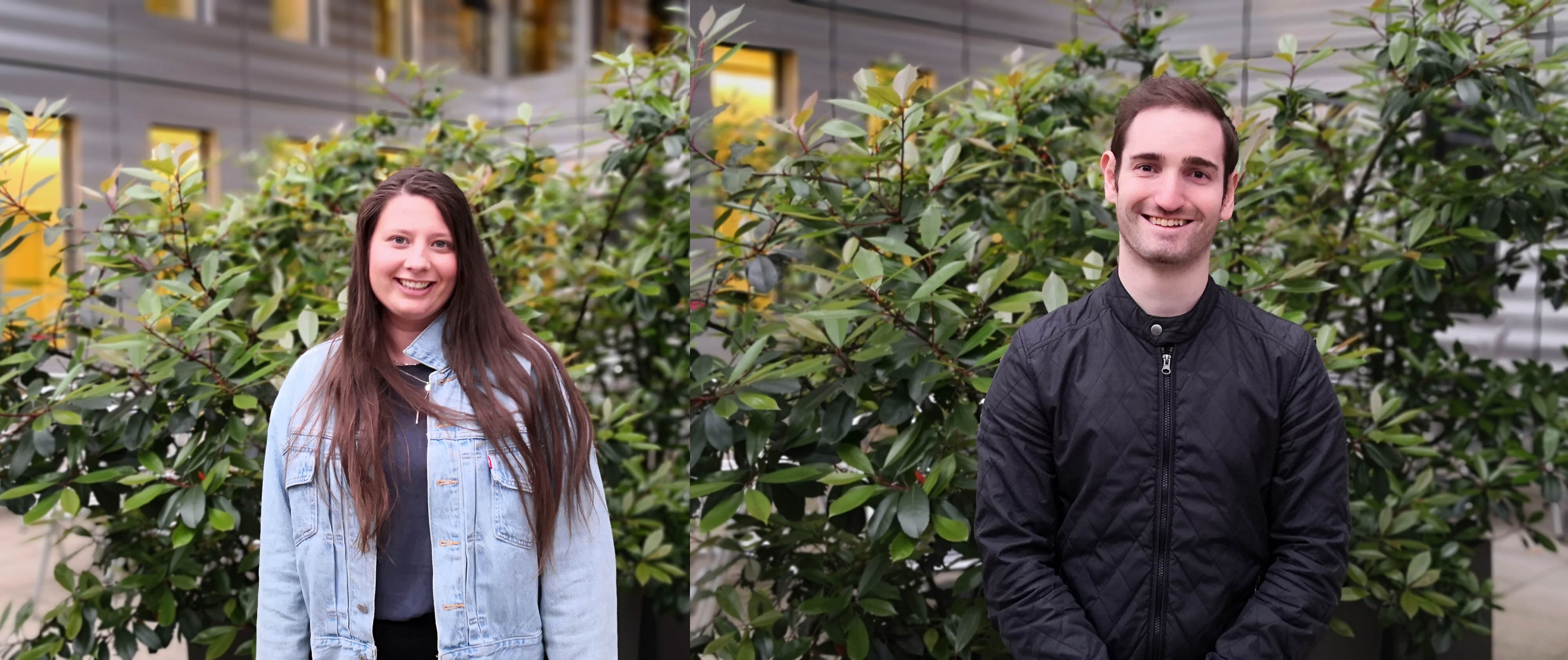 EUCOR – un master trinational en droit Marie Georgiadis et Timon Bischofberger, des étudiants du programme de master Eucor