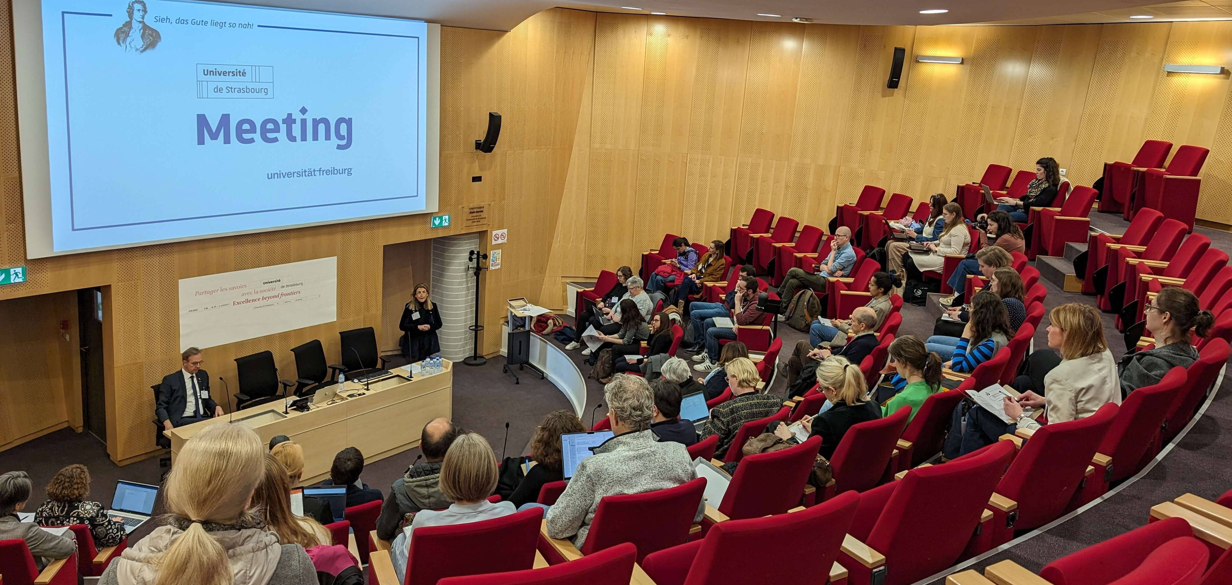Échange de personnel à l'Université de Strasbourg Échange de personnel à l'Université de Strasbourg