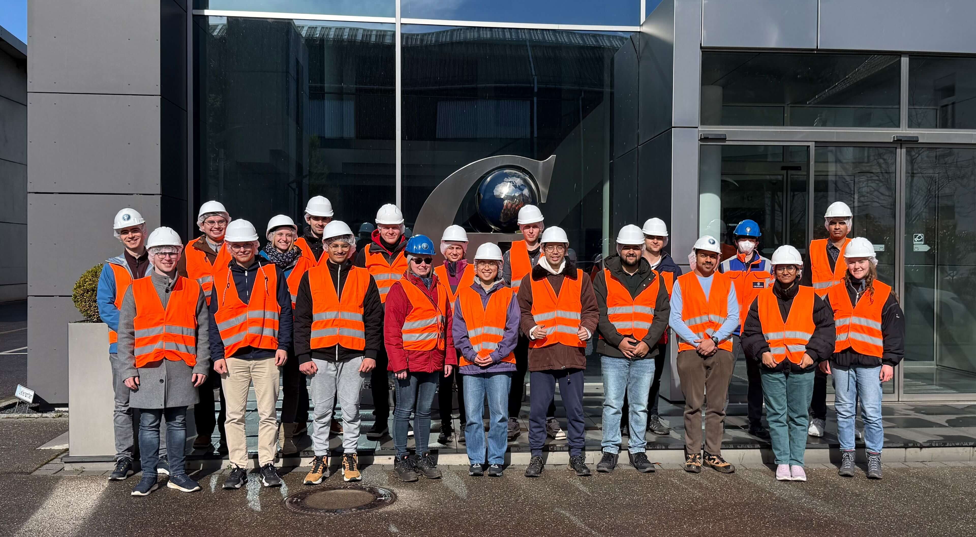 Group photo excursion KIT Spring Academy Sustainability, Eucor