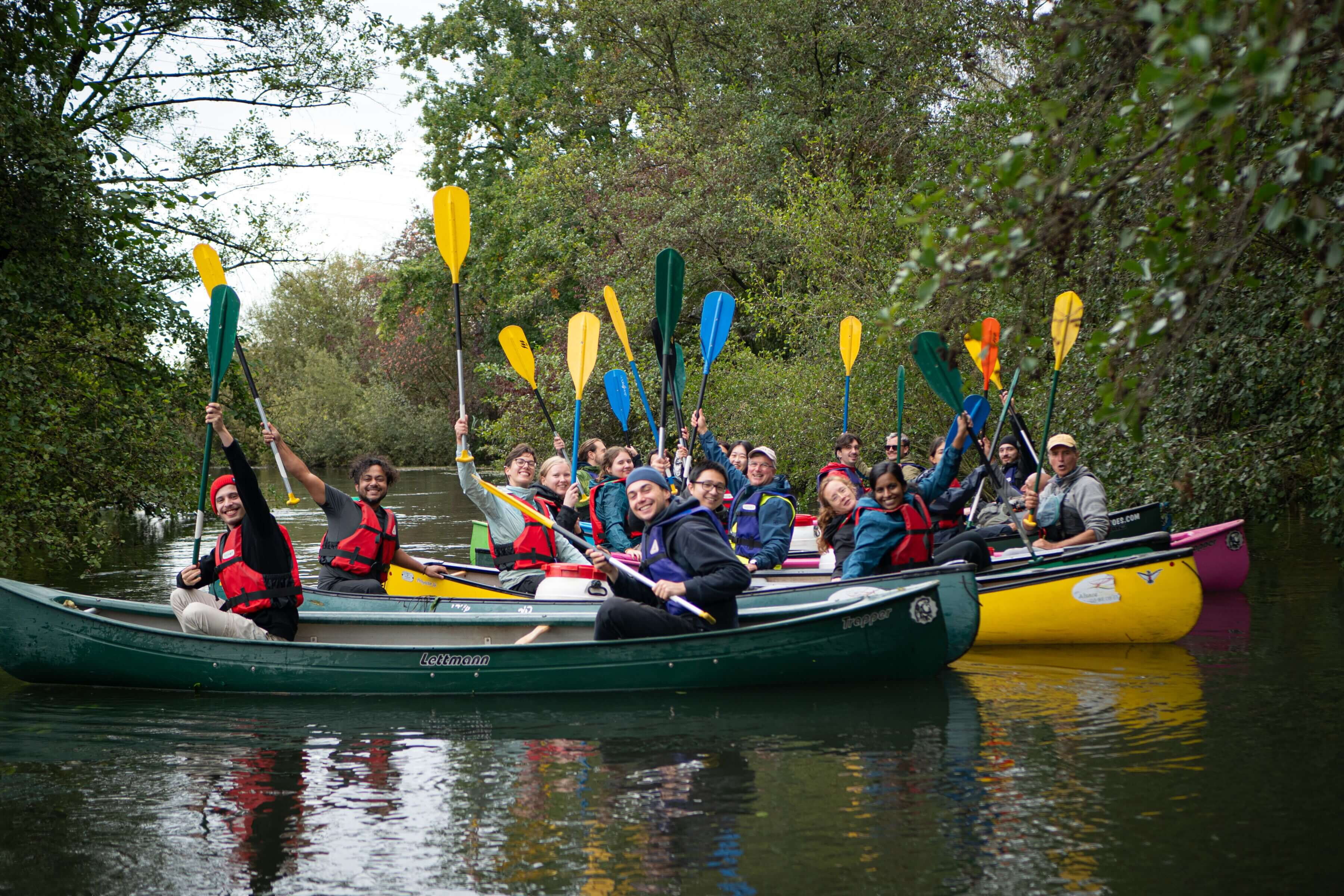 Tour en kayak à la Fall School